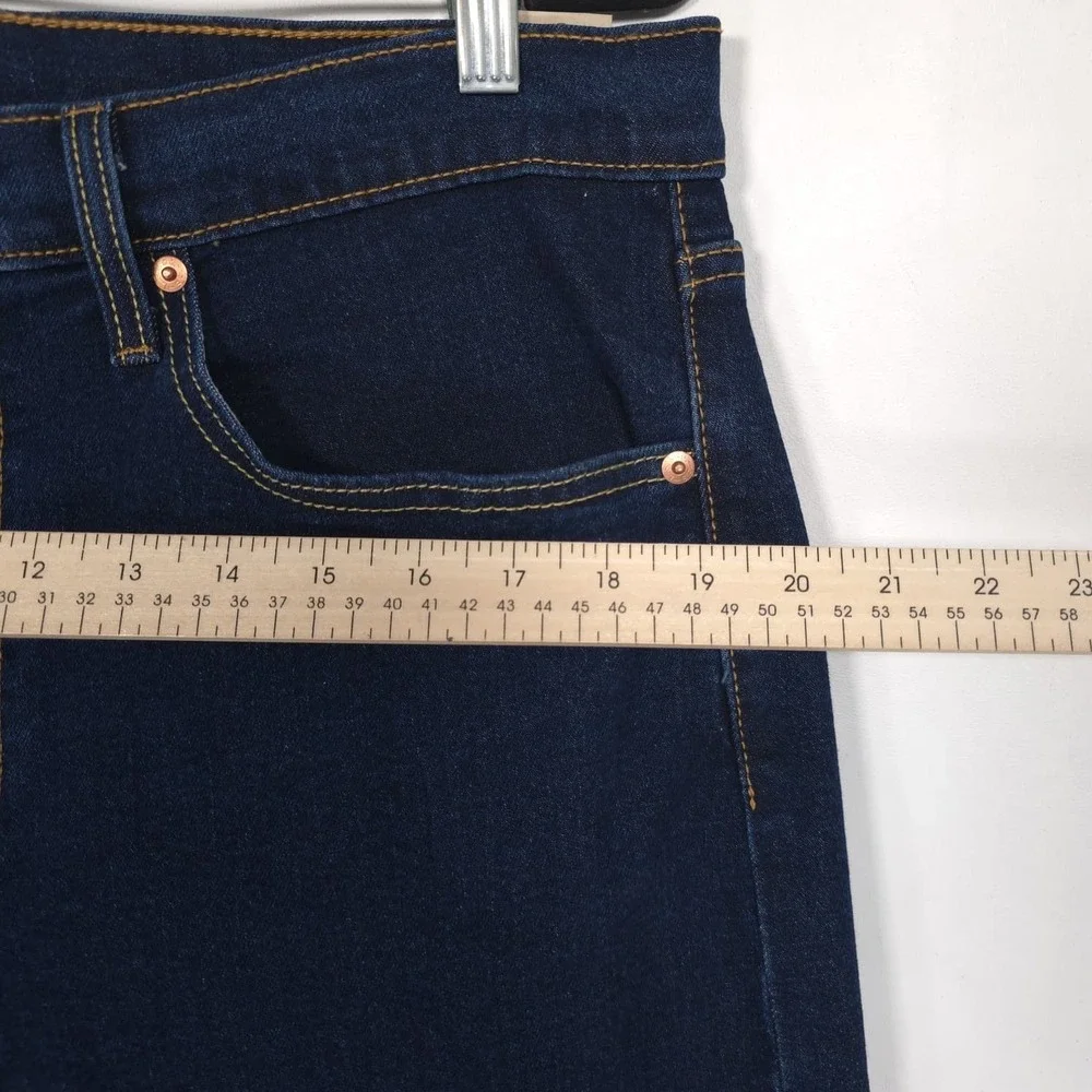 LEVI'S 502 Mens New Taper Jeans W34 L30 Dark Wash Stretch 29507-3197